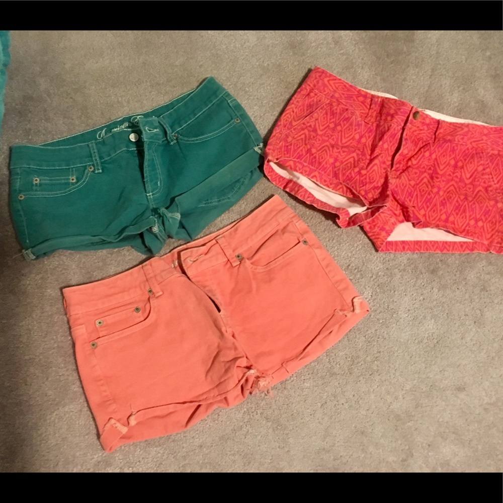 3 pairs of American Eagle Shorts